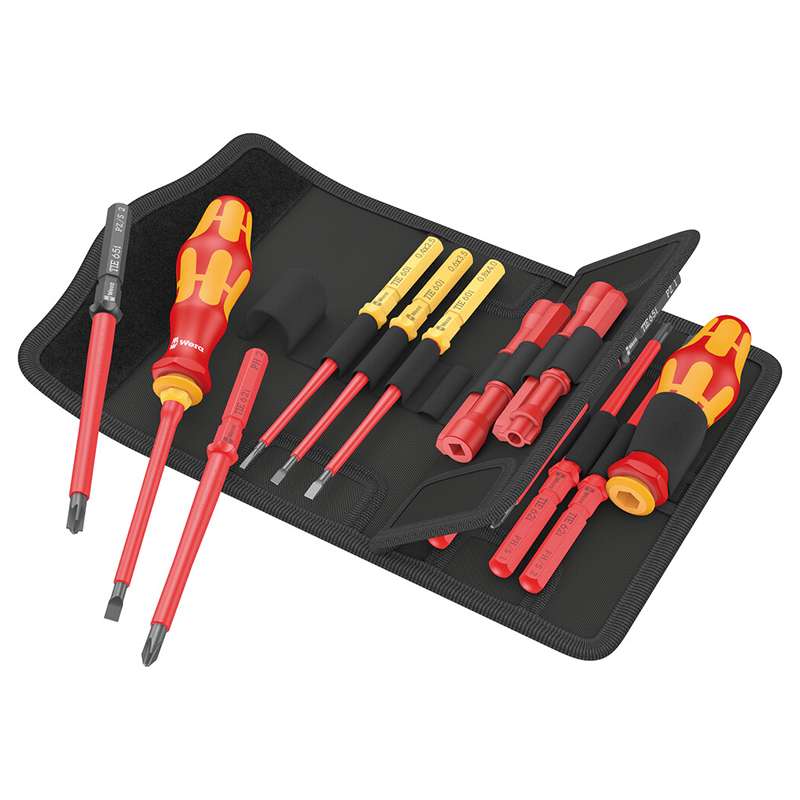 Kraftform Kompakt VDE 18 Universal 2 Tool Finder Set, 18 piece