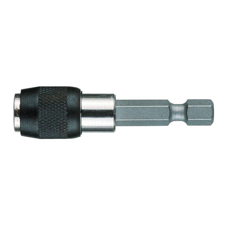 Universal Bit Holder for 1/4" Hex Bits with Magnet and Quick Release Chuck, 2" Long