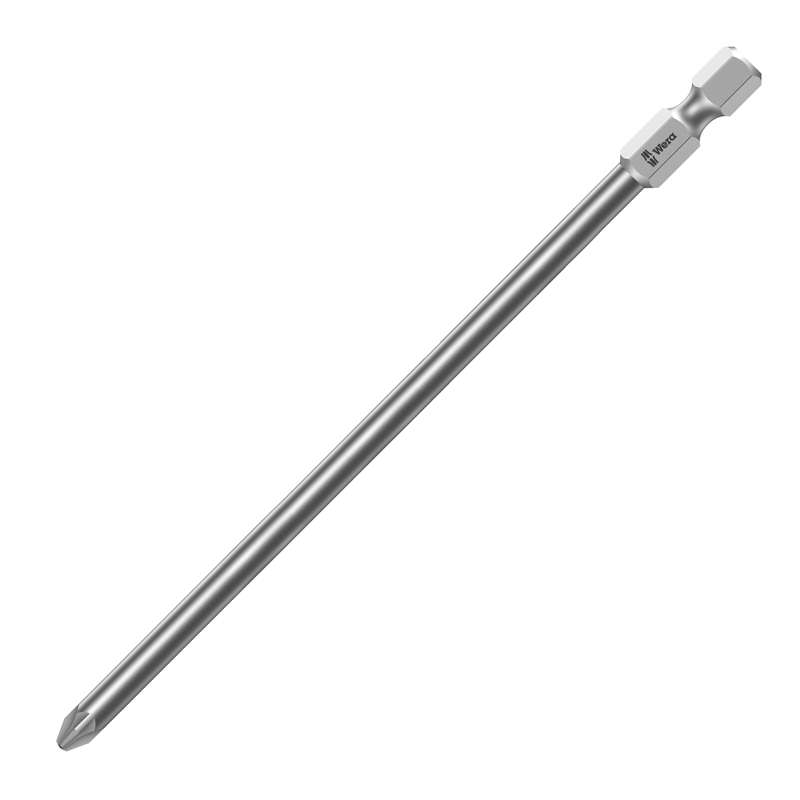 855/4 Z Series Pozidriv Head Power Bit for 1/4" Hex Drive, #1 x 5" Long