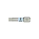 3840/1 Series Torsion Stainless Steel Hex Socket Bit for 1/4" Hex Drive, 2.0mm x 1" Long redirect to product page