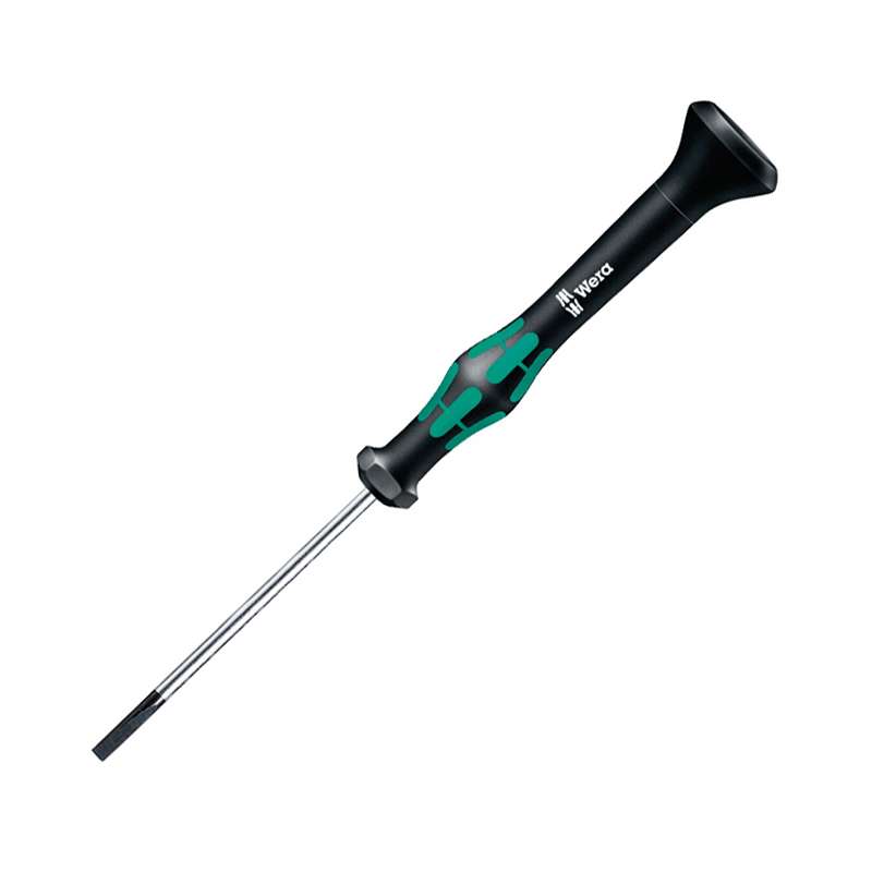Kraftform® Micro Series Slotted Screwdriver, 2.0mm x 6" Long