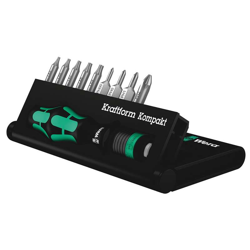 Kraftform Komapct 12 Bits Assortment and Screwdriver Set