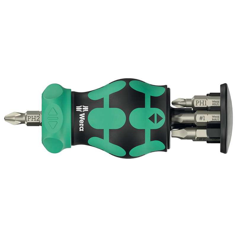 Stubby Magazin RA 4, Ratchet, Fine Toothing Integrated, 6 pcs.