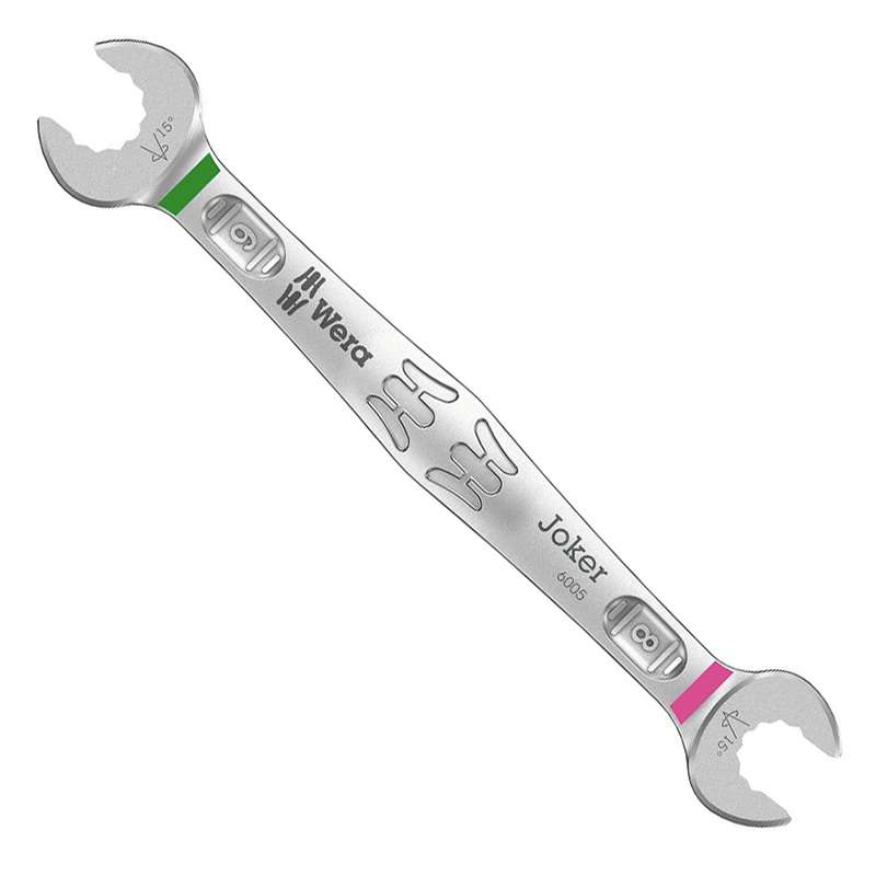 Double Open-Ended Wrenches, Joker, 8 x 9 x 122.2 mm