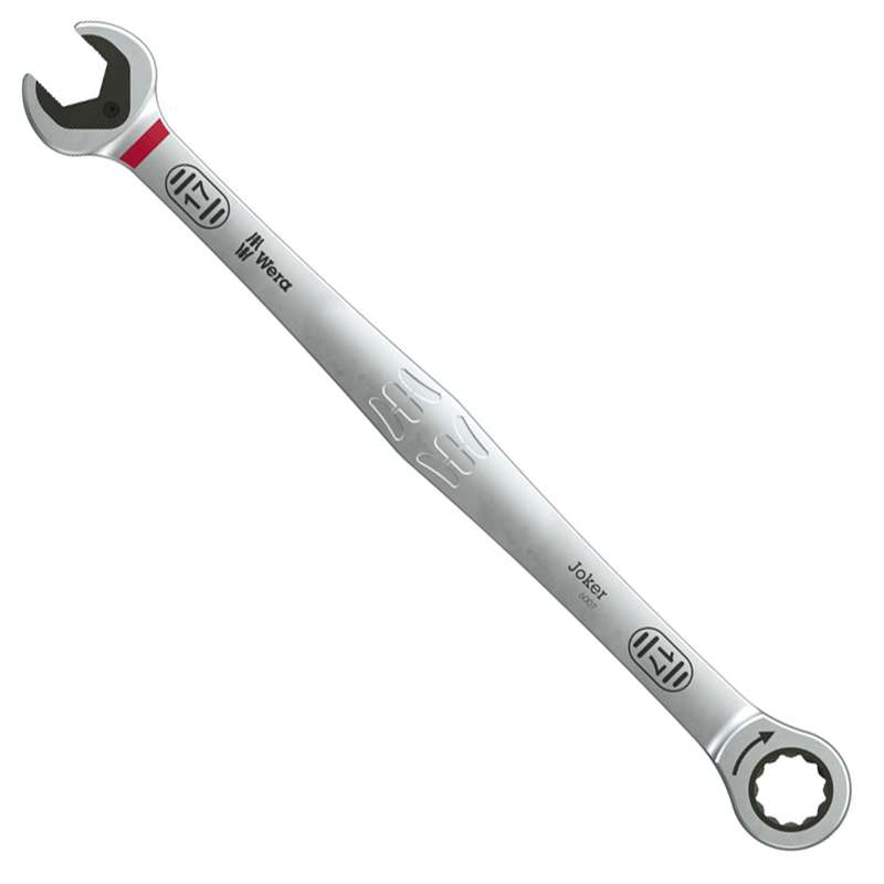 SB Ring Ratchet Spanner, Joker, Wrench 17x9x39x304.5mm, Ratchet 10.5x33.5mm