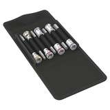 8740 B HF 1 Zyklop Bit Socket Set, Holding Function, 3/8" Drive, 7 Pieces redirect to product page
