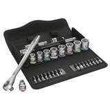 Metal Ratchet Set, 8100 SB 7, Zyklop Speed, Push-Thru Square, Metric, 29 Pieces redirect to product page