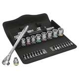 Metal Ratchet Set, 8100 SB 11, Zyklop, Switch Lever, 3/8in, Imperial, 29 Pieces redirect to product page