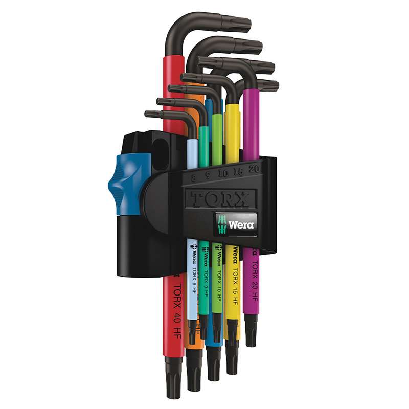 967/9 TX Multicolour HF 1 L-key Set, Holding Function, 9 Pieces