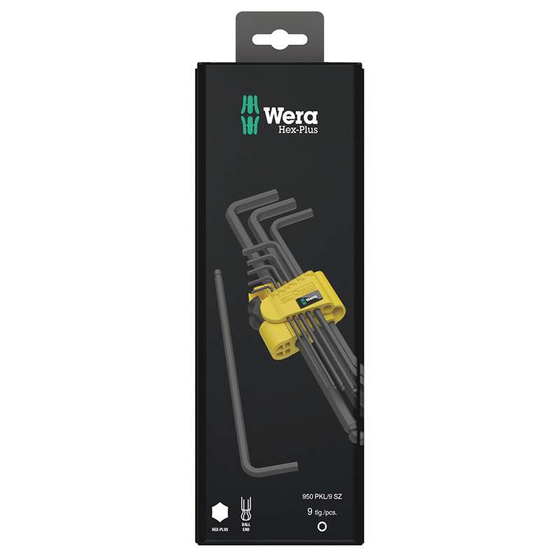 950/9 Hex-Plus Imperial 1 SB L-key Set, Imperial, Blacklaser, 9 Pieces