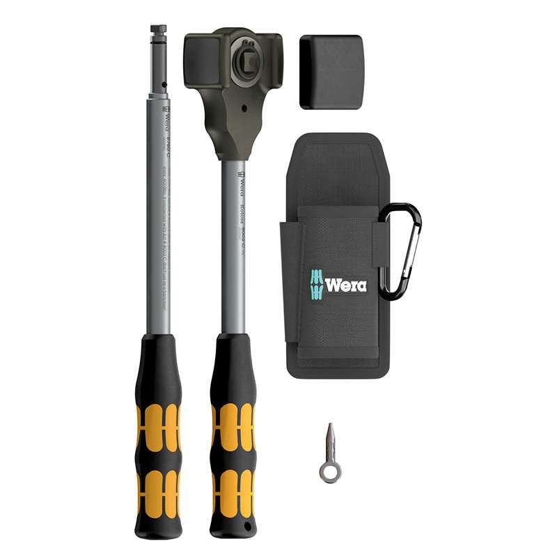 All Inclusive Set, 8002 C, Koloss, Fine Tooth, Hammer Function, 1/2in, 5 Pieces
