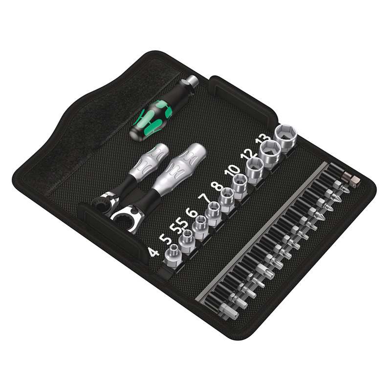 Kraftform Kompakt Zyklop Mini Ratchet Set 2, 27 Pieces