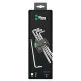 L-key Set, 950/9, Hex-Plus, Ball End, Long Arm, Metric, Chrome-Plated, 9 Pieces redirect to product page