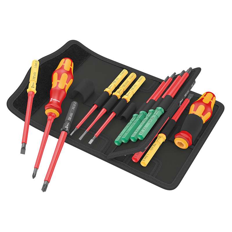 Kraftform Kompakt Universal 1 Tool Finder, 17 Pieces, Incl. Folding Pouch