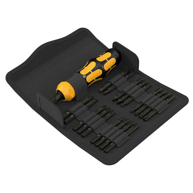Kraftform Kompakt Imperial Screwdriver Set 1, 19 Pieces, Reversible Functions
