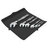Joker 6 Set 1 Self-Setting Spanner Set, 6 Pieces, Incl. Textile Roll Pouch redirect to product page