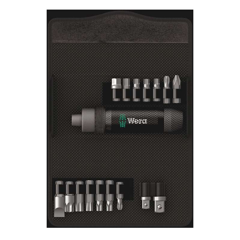 2090/17 Impact Driver Set, 17 Pieces, 5/16" Hexagon Socket Take-Up