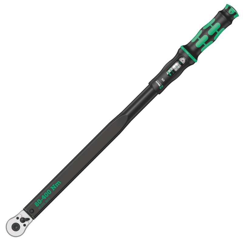 Torque Wrench with Reversible Ratchet, Click-Torque C 5, 1/2" x 80-400 Nm