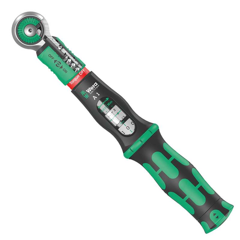 Torque Wrench with 1/4" Square Head Drive, Safe-Torque A 1, 1/4" x 2-12 Nm