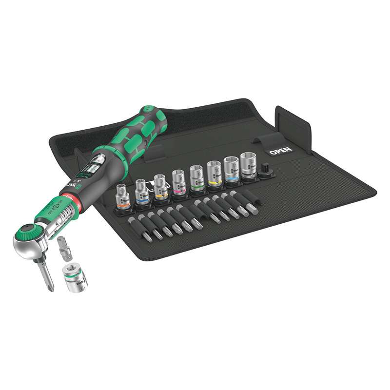Safe-Torque A 2 Set 1, 1/4" Hexagon Drive, 2-12 Nm, 23 Pieces,