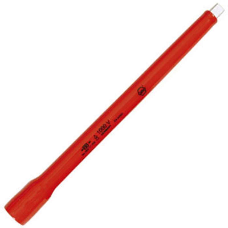 Insulated Socket Extension Bar for 3/8" Square Drive, 10" Long