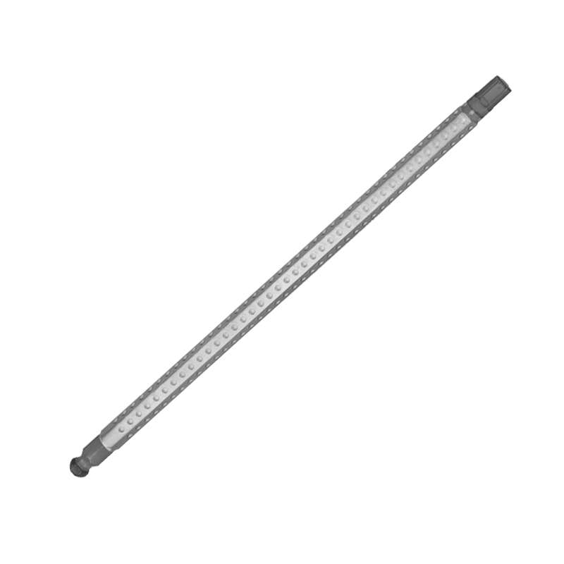 Drive-Loc VI Reversible Metric Hex Screwdriver / Balldriver Blade, 2.5mm x 5-7/8" Long