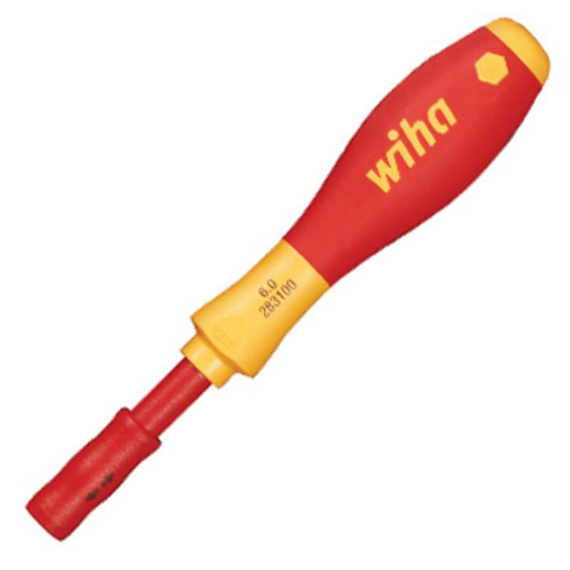 Insulated SlimLine Screwdriver Handle With Cushion Grip for SlimLine 6mm Blades