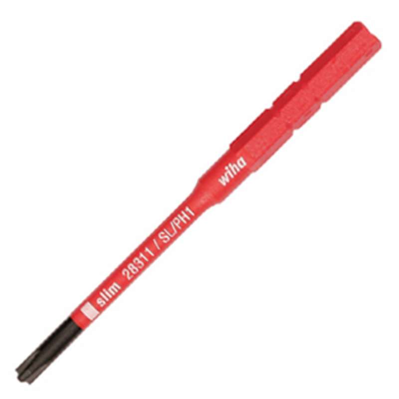 Insulated SlimLine Terminal Interchangeable Screwdriver Blade, #1 x 3-1/2" Long