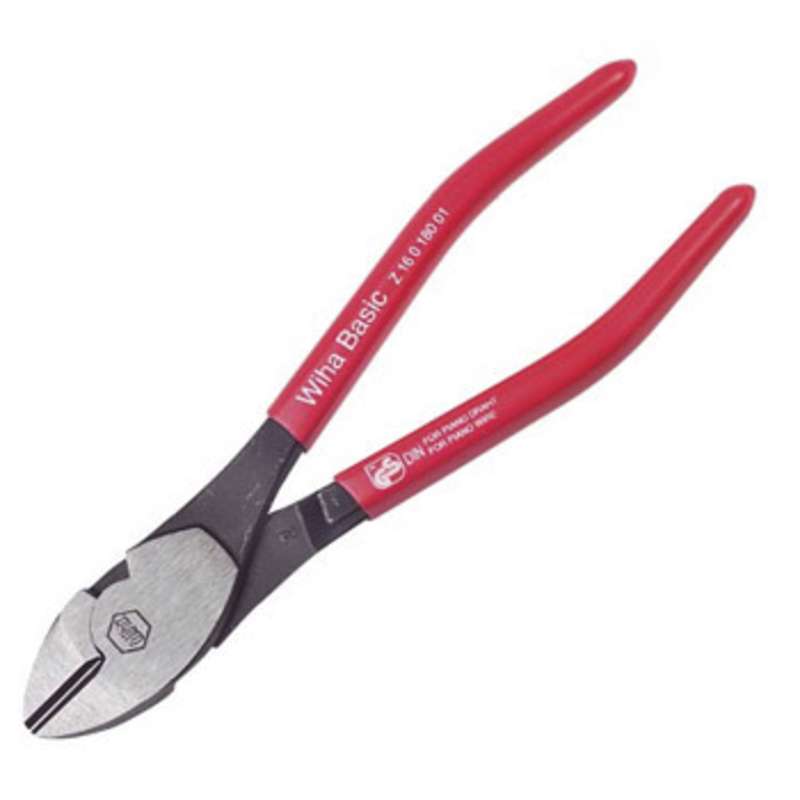 Heavy Duty High Leverage Vinyl Grip Cutters for up to 4 AWG Wires, 8" Long