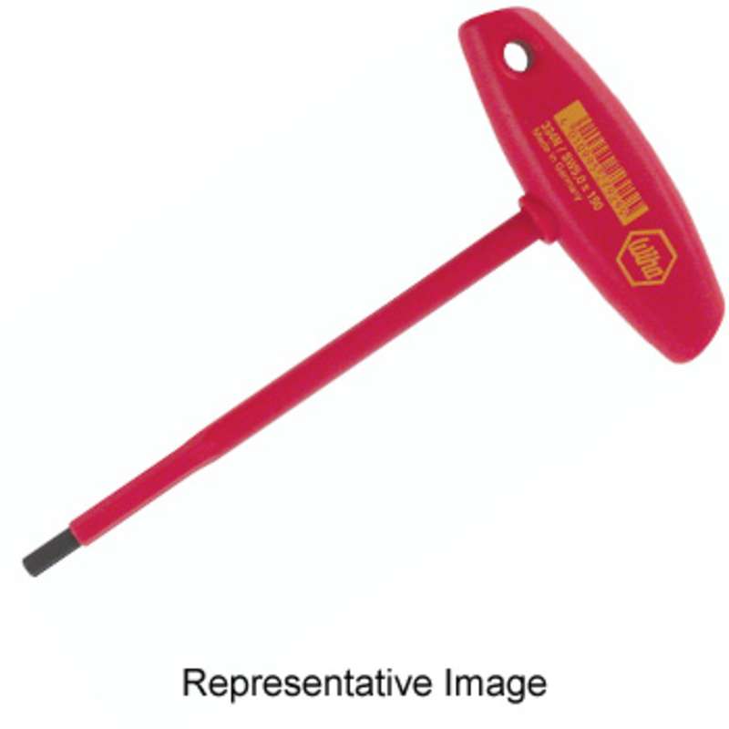 Insulated Cushion Grip T-Handle Inch Hex Driver, 7/32 x 7-1/8" Long