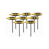Hex Inch Set with Soft Grip Chrome T-Handle, 10 Piece redirect to product page