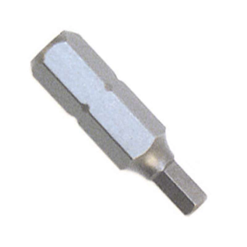Hex Head Insert Bit for 1/4" Hex Drive, 5.0mm x 1" Long
