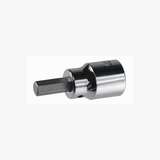 Wiha® Tool Steel SAE Hex Bit Socket, 1/4 in x 5/64 in x 38 mm, Chrome Plated/Plain redirect to product page