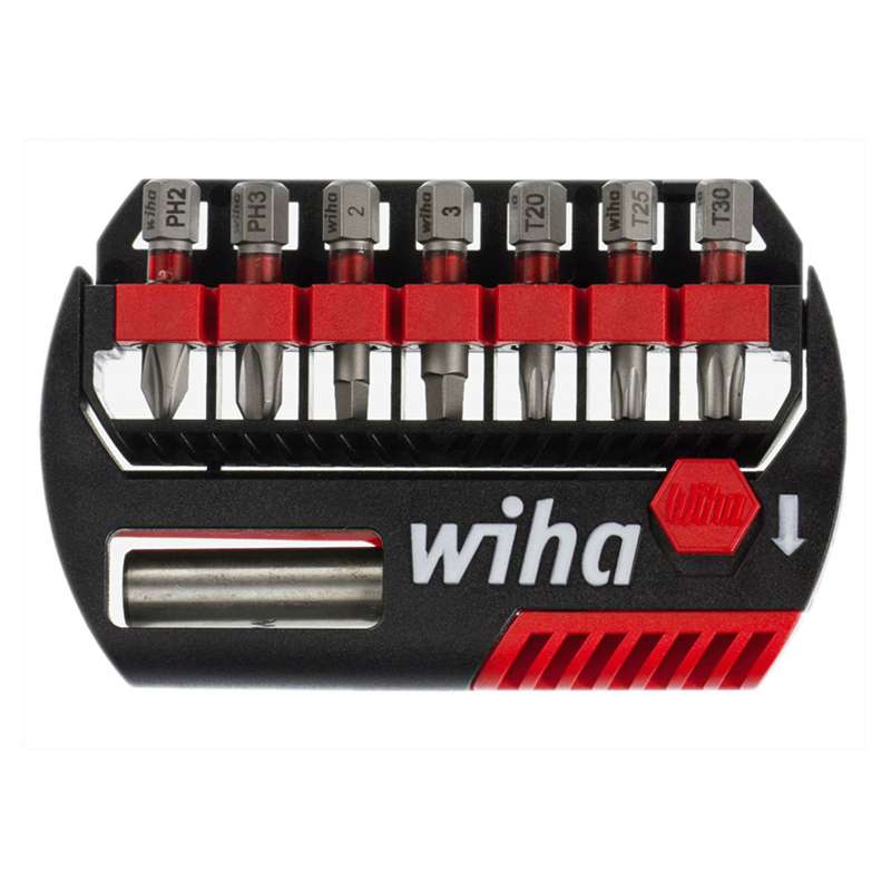 MaxxTor Bit Buddy Terminator Impact Power Bit Set with Torx Head 1/4" Bit Set with Holder, 7 Pieces