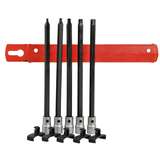 Metric 1/4" Drive Hex Bit Socket Set with Replaceable Hex Blades, 5 Pieces (2.5, 3, 4, 5, 6 MM) redirect to product page