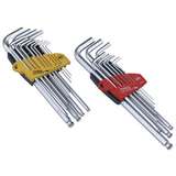 Combination MagicRing and Standard Ball End Hex L-Key Set with Metric and Inch Sizes redirect to product page