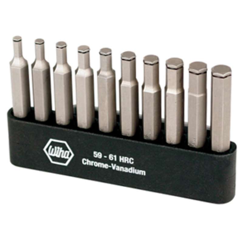 Bit Selector Set 10 Pc with Metric and Inch MagicRing 1/4" Power Bits