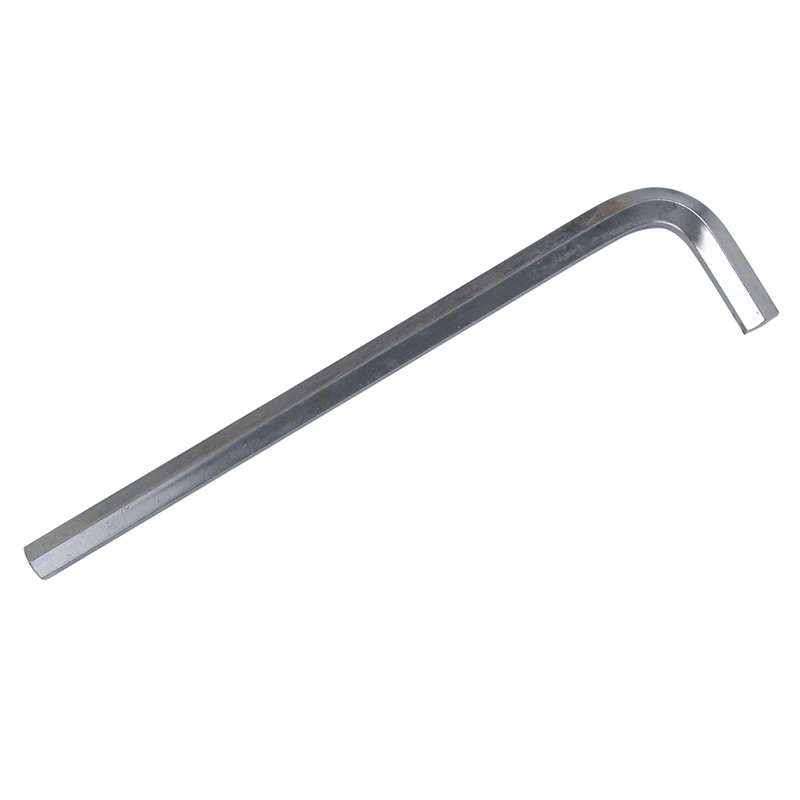 Hex Key, 1.5 x 92mm, Nickel Plated Finish, Long Arm, 10/Pkg