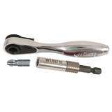 Bit Ratchet and SlimFix Bit Holder Set, 3-Piece, 72 Tooth, Reversible redirect to product page