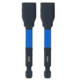 Impact Nutsetter, 3/8" Hex, 3" OAL, Magnetic, 700 in/lbs, 2/Pkg redirect to product page