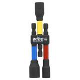 Nutsetter Set, 3-Piece, Color Coded, Magnetic, SAE, 3" redirect to product page