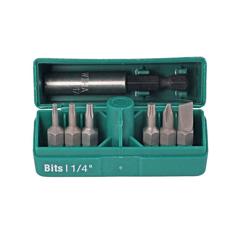 7-Piece EDC Knife Maintenance Bit Set, PokitPak, CRM-72 Tool Steel