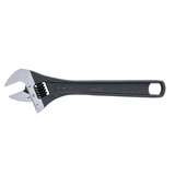 Adjustable Wrench, Handle Hole, Cr-V Tool Steel, Black Phosphate, Metal, 8" OAL redirect to product page