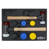 Split Head Mallet Tray Set, 14-Piece, Heavy-Duty Housing redirect to product page