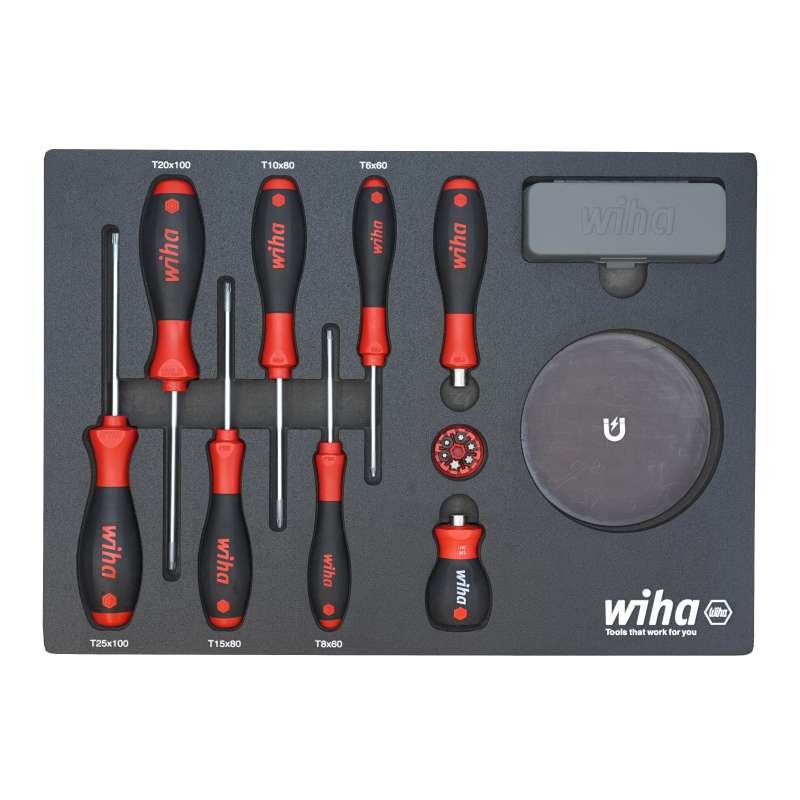 Knife Maintenance Magnetic Workstation Tray Set, 45-Piece, SoftFinish