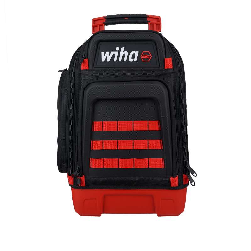 Tool Hauler Backpack, Heavy Duty, Splash Proof, YKK Zip Pockets, PU Fabric