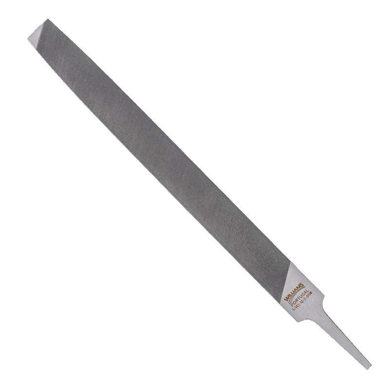 File, Bastard Cut, Flat Mill, 8" OAL, USA Type, 10 Pack
