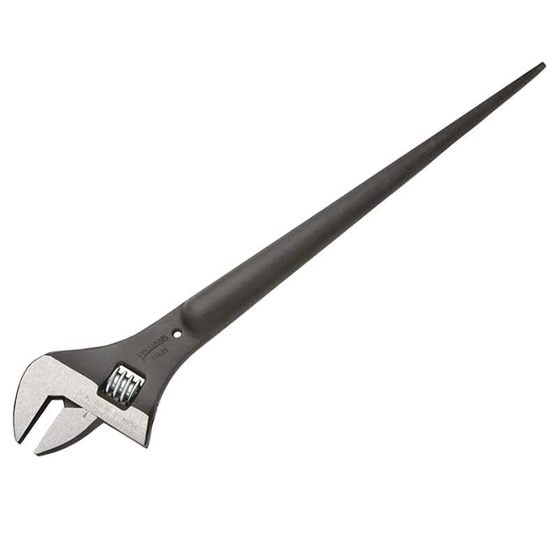 Adjustable Construction Wrench, Black, 12"