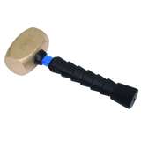 Brass Hammer, 1.5lb, 10" OAL, 8" Fiberglass Handle redirect to product page