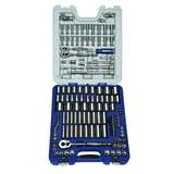 Socket and Drive Tool Set, 138 pc 1/4", 3/8" and 1/2" Drive, 6 and 12-Point redirect to product page